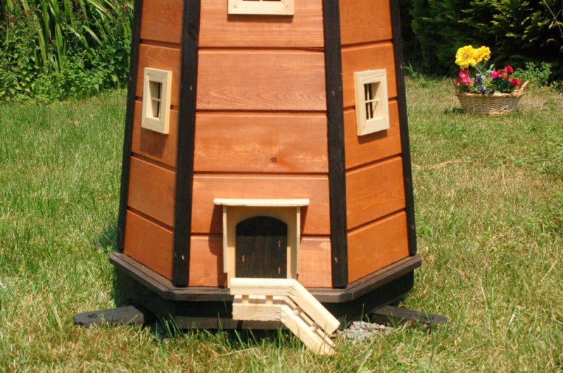 Garten-Leuchtturm - LED-Beleuchtung - Höhe 1,4m - Ansicht 2