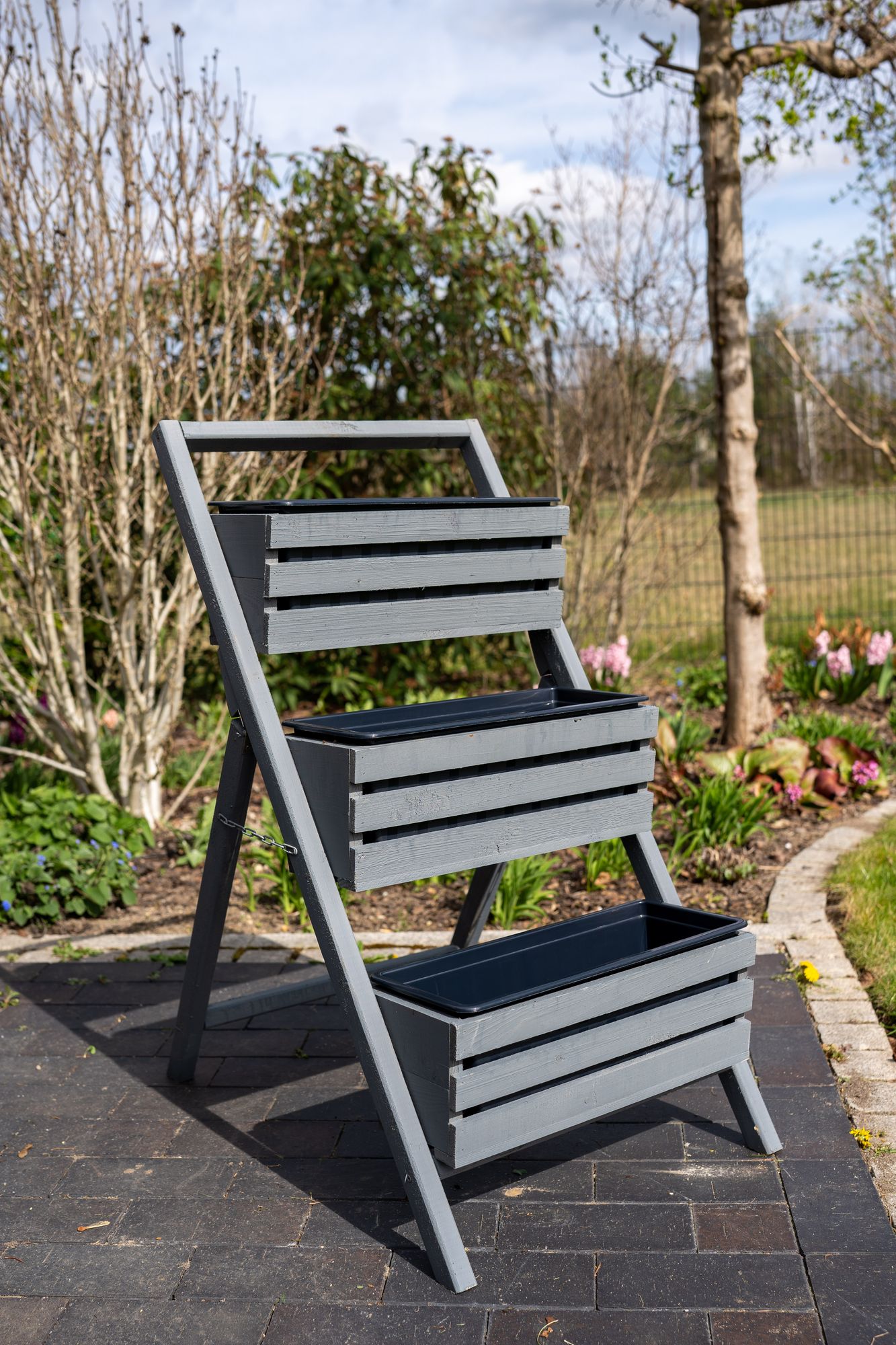 Blumentreppe, Blumenleiter, Pflanztreppe, Pflanzleiter - Ansicht 6