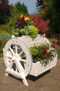Blumentreppe, Blumenleiter, Pflanztreppe, Pflanzleiter aus Holz, in Weiß, versch.Modelle - Ansicht 3