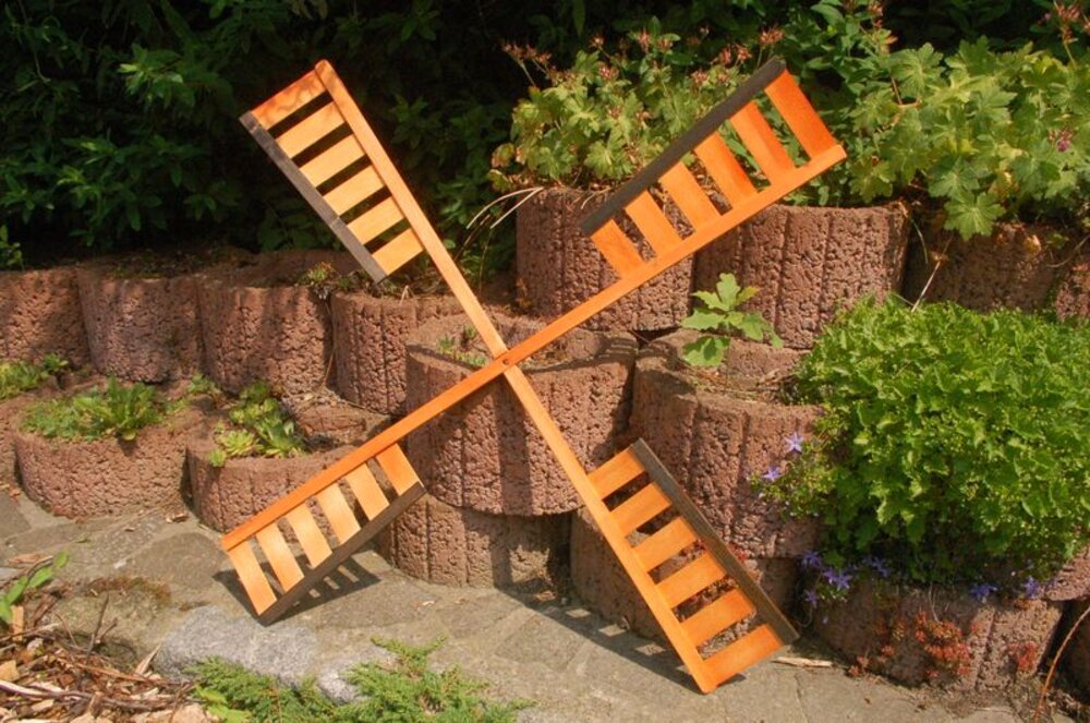 Flügel Windmühle Windrad Mühlenrad Windflügel wahlweise mit Kugellager verschiedene Längen Ersatzteile - Ansicht 4