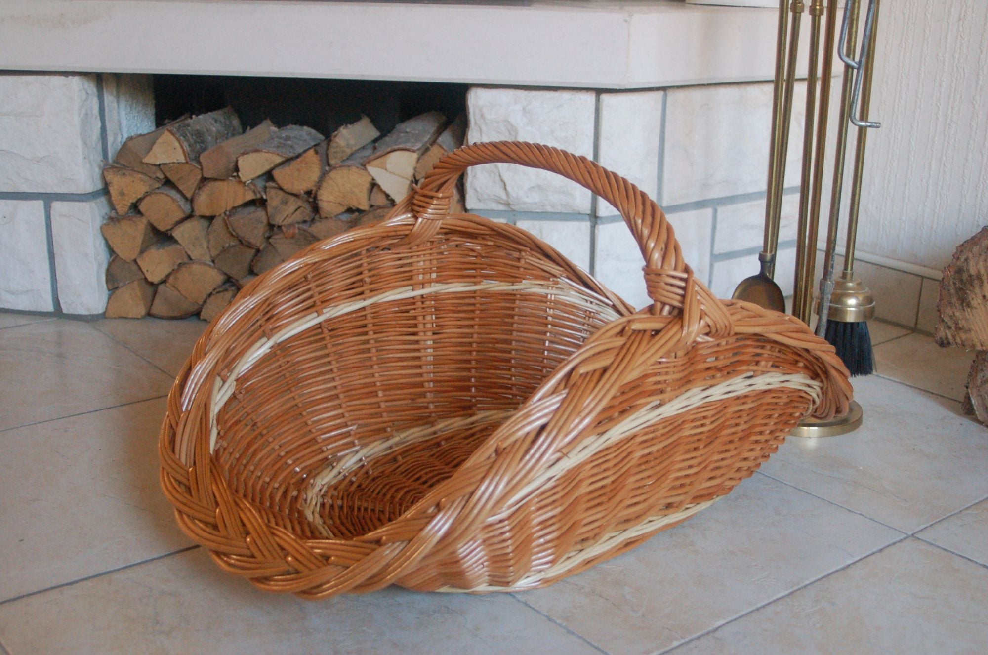 Kaminkorb, Kaminholzkorb Nr.4 68cm