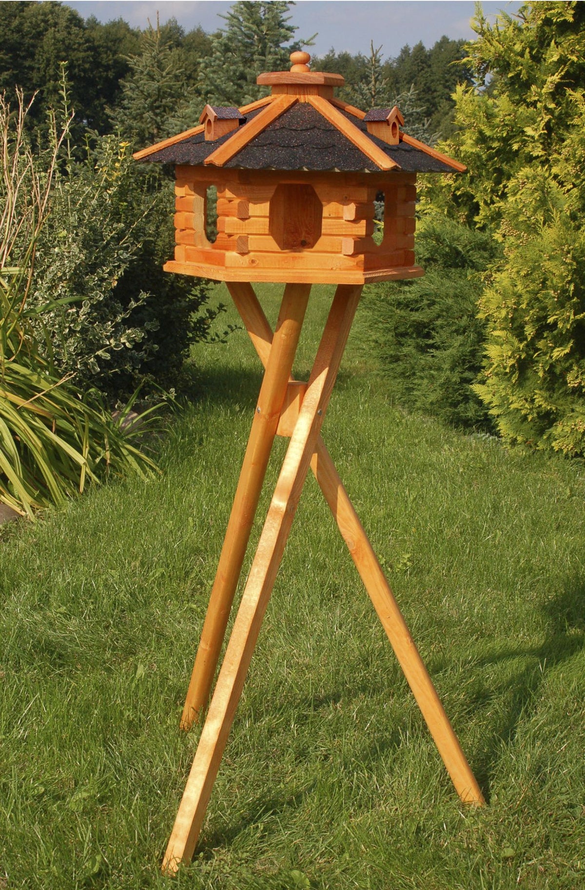 Vogelhaus mit Ständer XXL