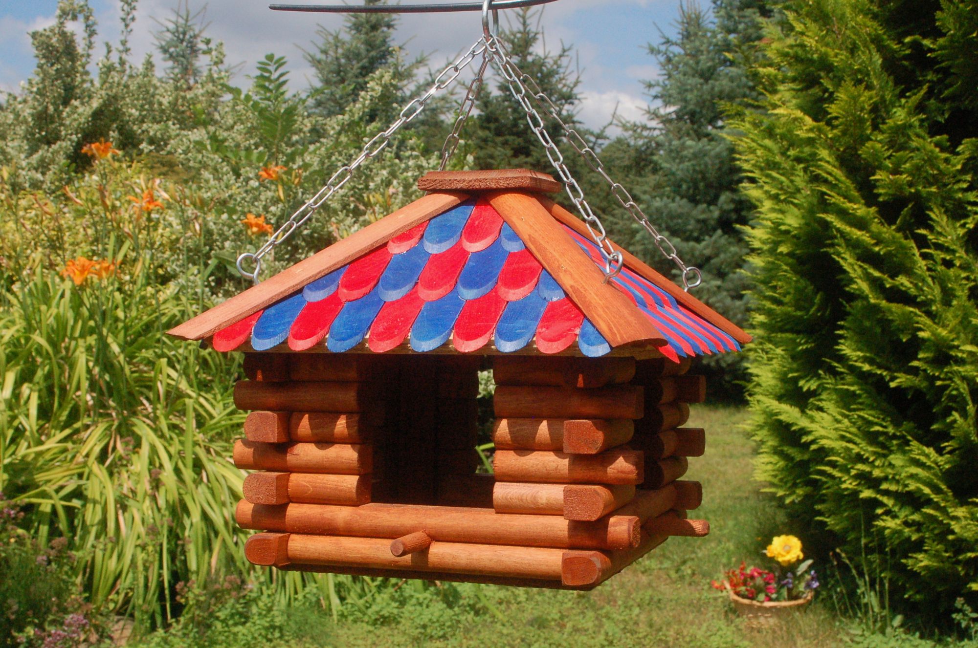 Luxus Vogelhaus Futterhaus zum aufhängen, hängend V13 - Ansicht 5