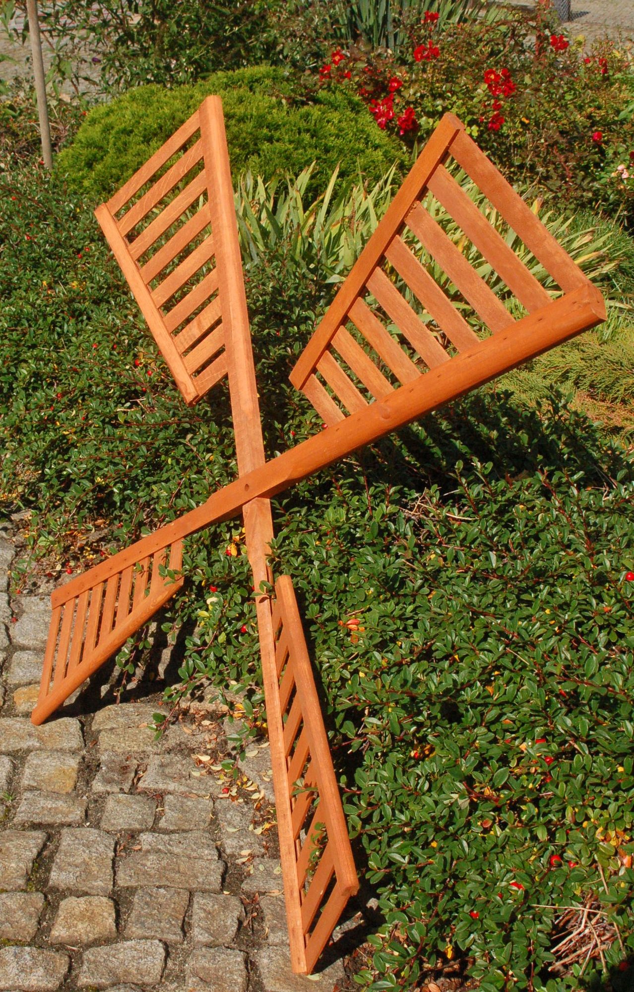 Ersatzteile für Windmühlen, wahlweise Windmühlenflügel oder Kugellager | Flügellängen 60cm bis 120cm - Ansicht 2