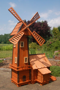 Windmühle mit integrierter Wassermühle - Ansicht 2