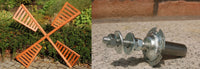 Flügel Windmühle Windrad Mühlenrad Windflügel wahlweise mit Kugellager verschiedene Längen Ersatzteile - Ansicht 4