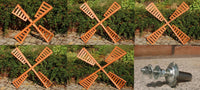 Flügel Windmühle Windrad Mühlenrad Windflügel wahlweise mit Kugellager verschiedene Längen Ersatzteile