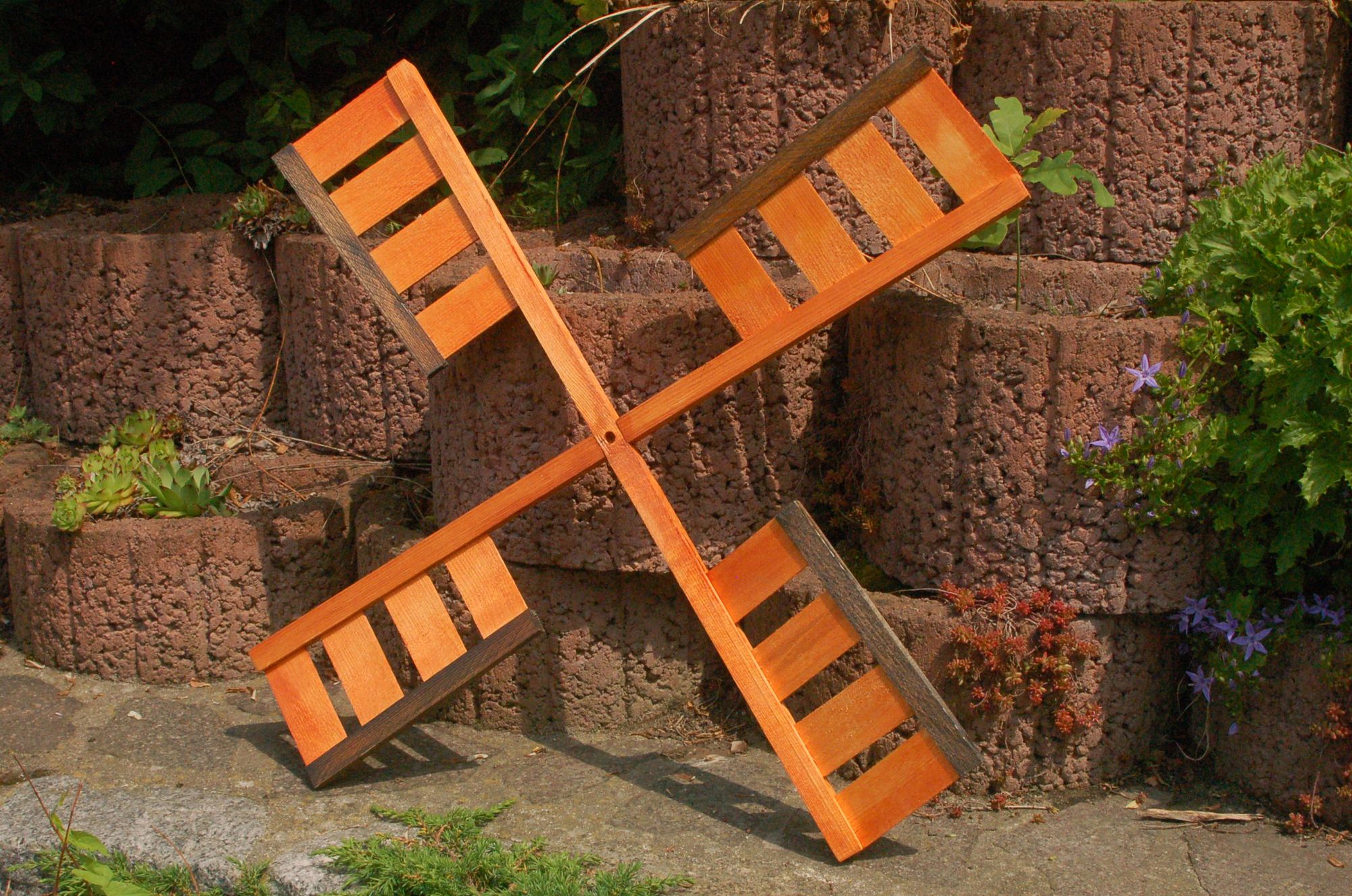 Ersatzteile für Windmühlen, wahlweise Windmühlenflügel oder Kugellager | Flügellängen 67cm bis 100cm - Ansicht 2