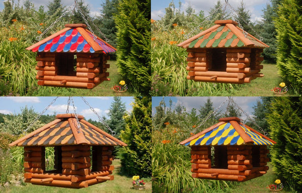 Luxus Vogelhaus Futterhaus zum aufhängen, hängend V13