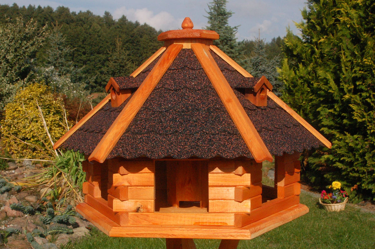 Riesiges XXL Vogelhaus, Futterhaus 67 x 45 cm impräg.