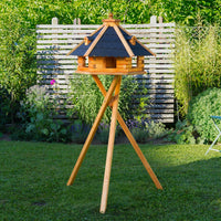 Großes XXL-Vogelhaus - Holz & farbiges Dach - 68 x 45 cm - Ansicht 6