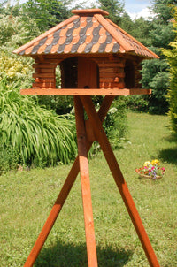 Luxus Vogelhaus Vogelhäuschen super Blickfang mit und ohne Ständer. - Ansicht 4