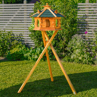 Vogelhaus V16 Variante in verschiedenen Größen und Farben mit oder ohne Ständer oder Solar - Ansicht 6