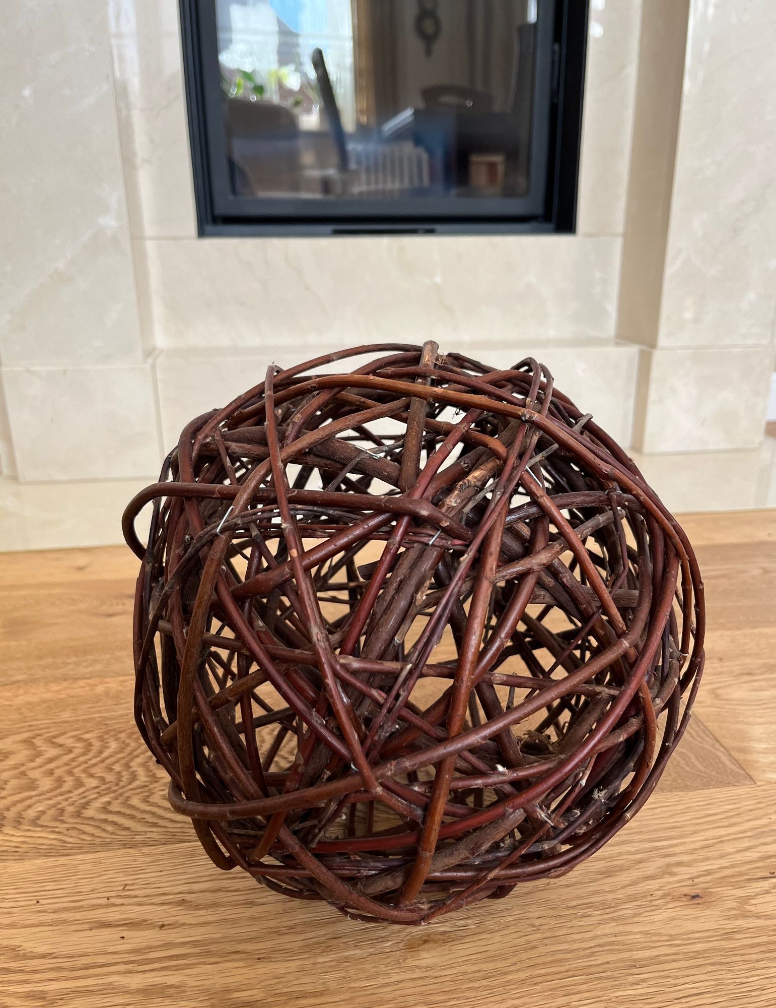 Weidenkugeln verschiedene Größen, Deko-Kugel aus geflochtener Weide - Ansicht 6