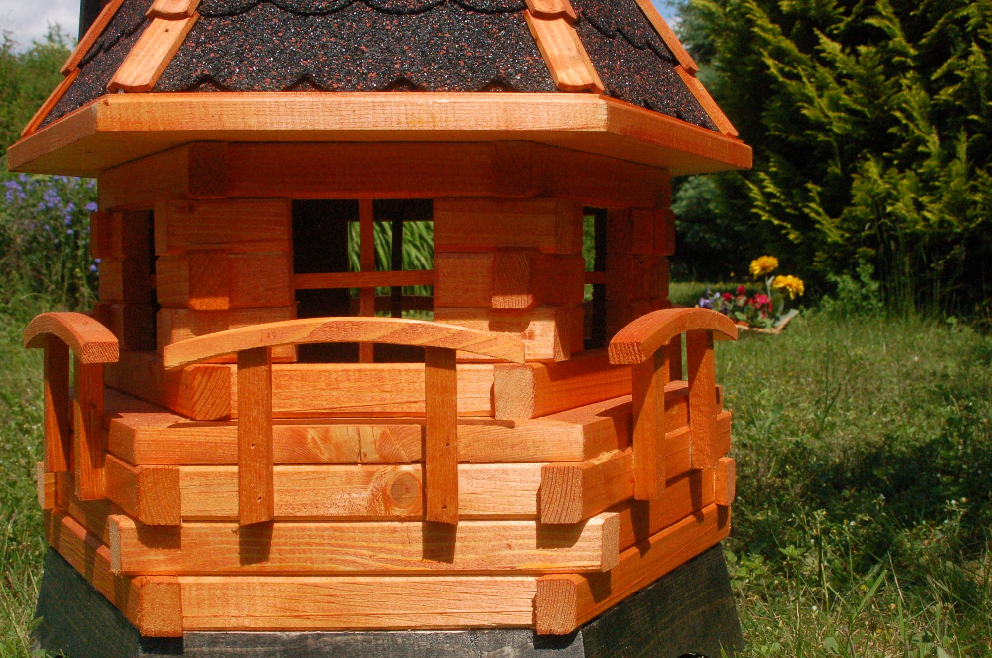 Windmühle mit Beleuchtung – versch. Farben – Höhe 1,25 Meter - Ansicht 5
