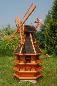 XL Windmühle für den Garten – Höhe 1,50 m
