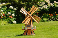 Kleine Holzwindmühle – Höhe 77 cm - Ansicht 4