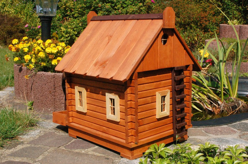 Wassermühle für den Gartenteich | Holz, 68cm hoch - Ansicht 2