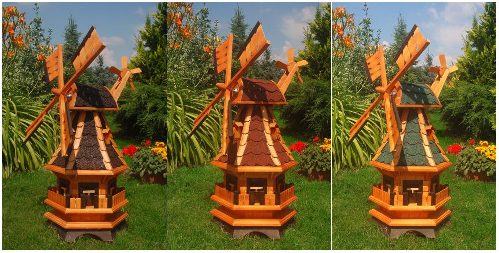 Gartenwindmühle WM 95 in verschiedenen Varianten